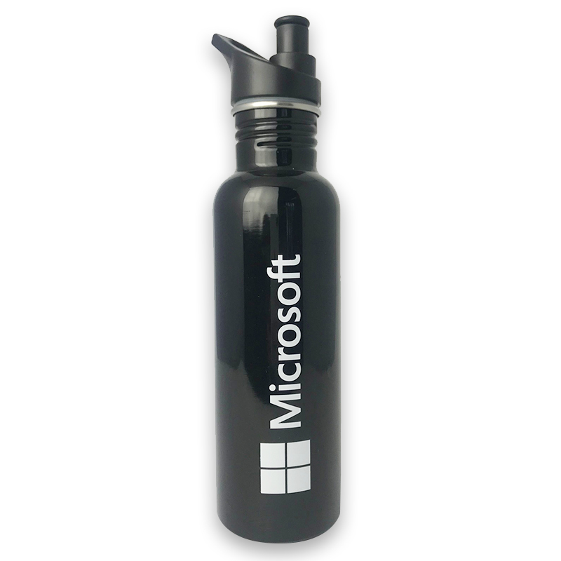 black drink bottle